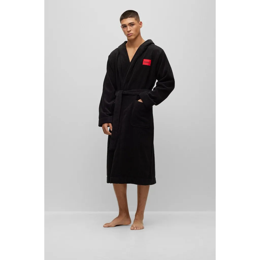 Халат HUGO Underwear Terry Gown Hooded с капюшоном и контрастным логотипом Hugo Underwear, черный
Халат HUGO Underwear Terry Gown Hooded с капюшоном и контрастным логотипом Hugo Underwear, черный