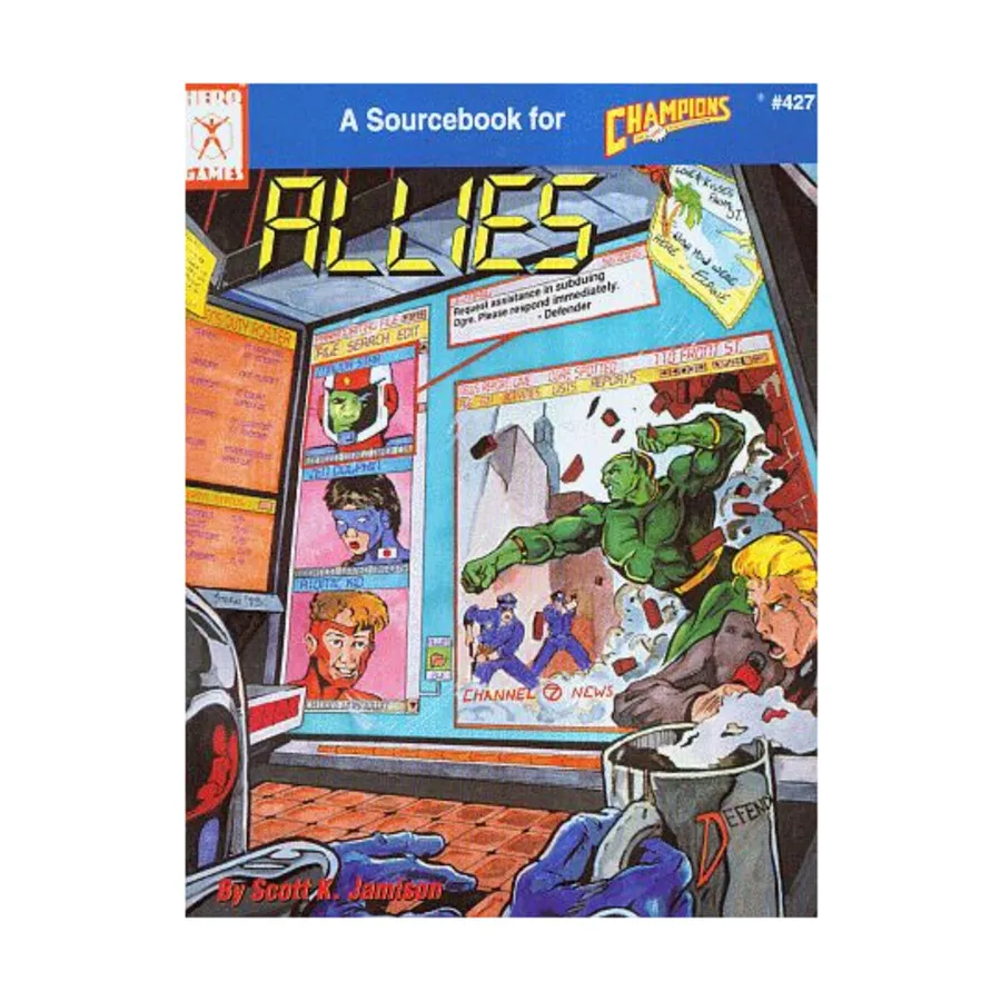 Allies, Hero System & Champions (4th Edition), мягкая обложка
Allies, Hero System & Champions (4th Edition), мягкая обложка