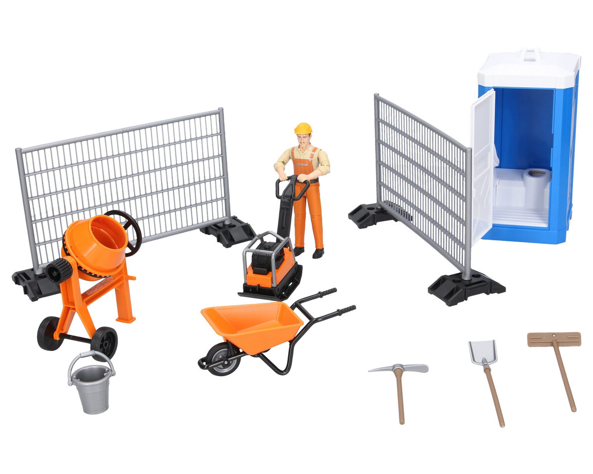 Bruder 62008 Набор строительных аксессуаров
Bruder 62008 Набор строительных аксессуаров