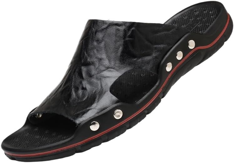 Летние мужские повседневные сандалии ручной работы Классические пляжные туфли Кожаные сандалии Мужская обувь Шлепанцы Тренд Fmshi, черный
Летние мужские повседневные сандалии ручной работы Классические пляжные туфли Кожаные сандалии Мужская обувь Шлепанцы Тренд Fmshi, черный