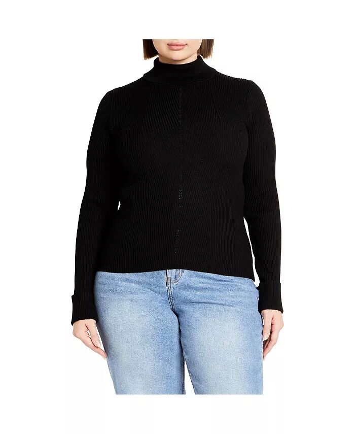 Свитер Kiki больших размеров CITY CHIC, черный
Свитер Kiki больших размеров CITY CHIC, черный