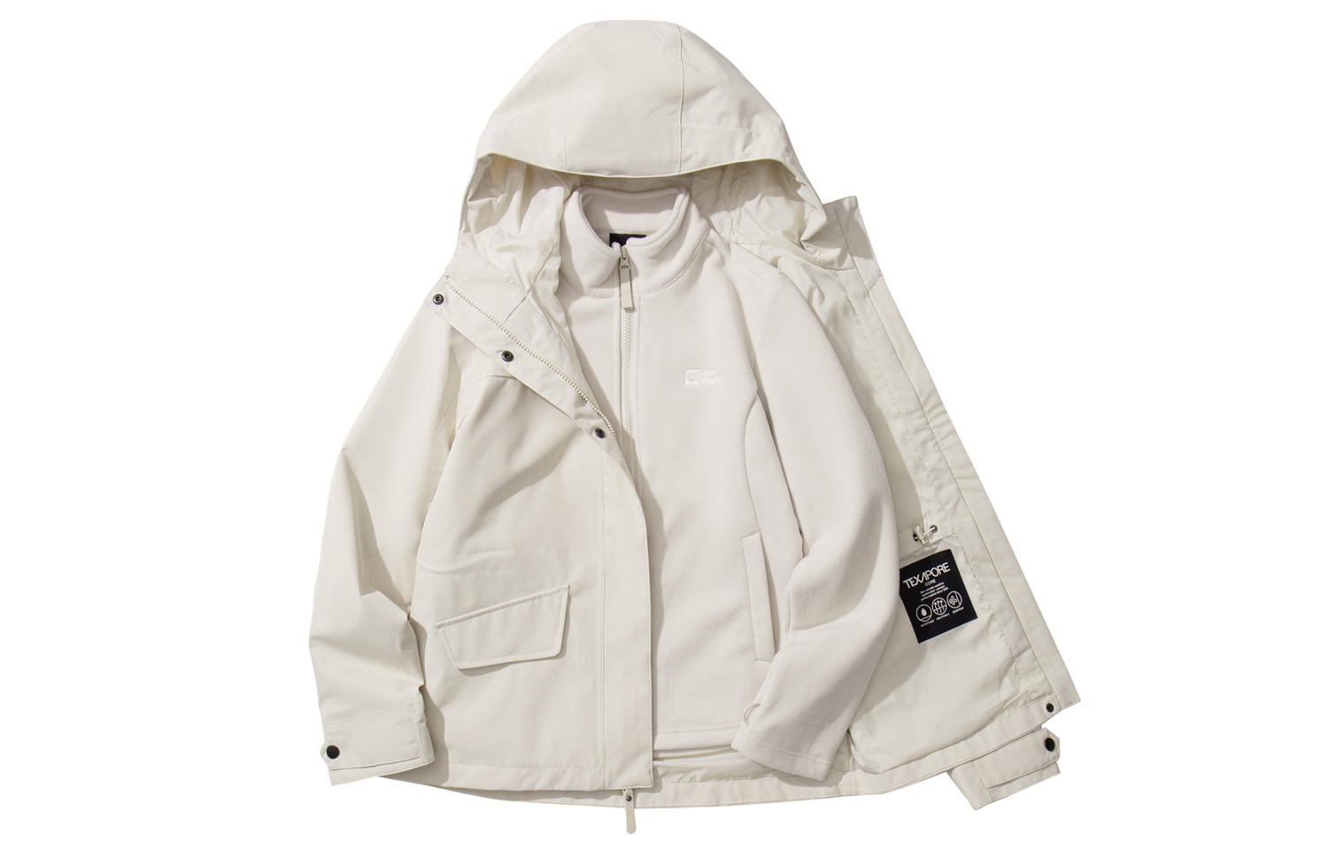 JACK WOLFSKIN Женская ветровка 3 в 1 Водонепроницаемая и ветрозащитная для сохранения тепла, Light Sand/A0056
JACK WOLFSKIN Женская ветровка 3 в 1 Водонепроницаемая и ветрозащитная для сохранения тепла, Light Sand/A0056