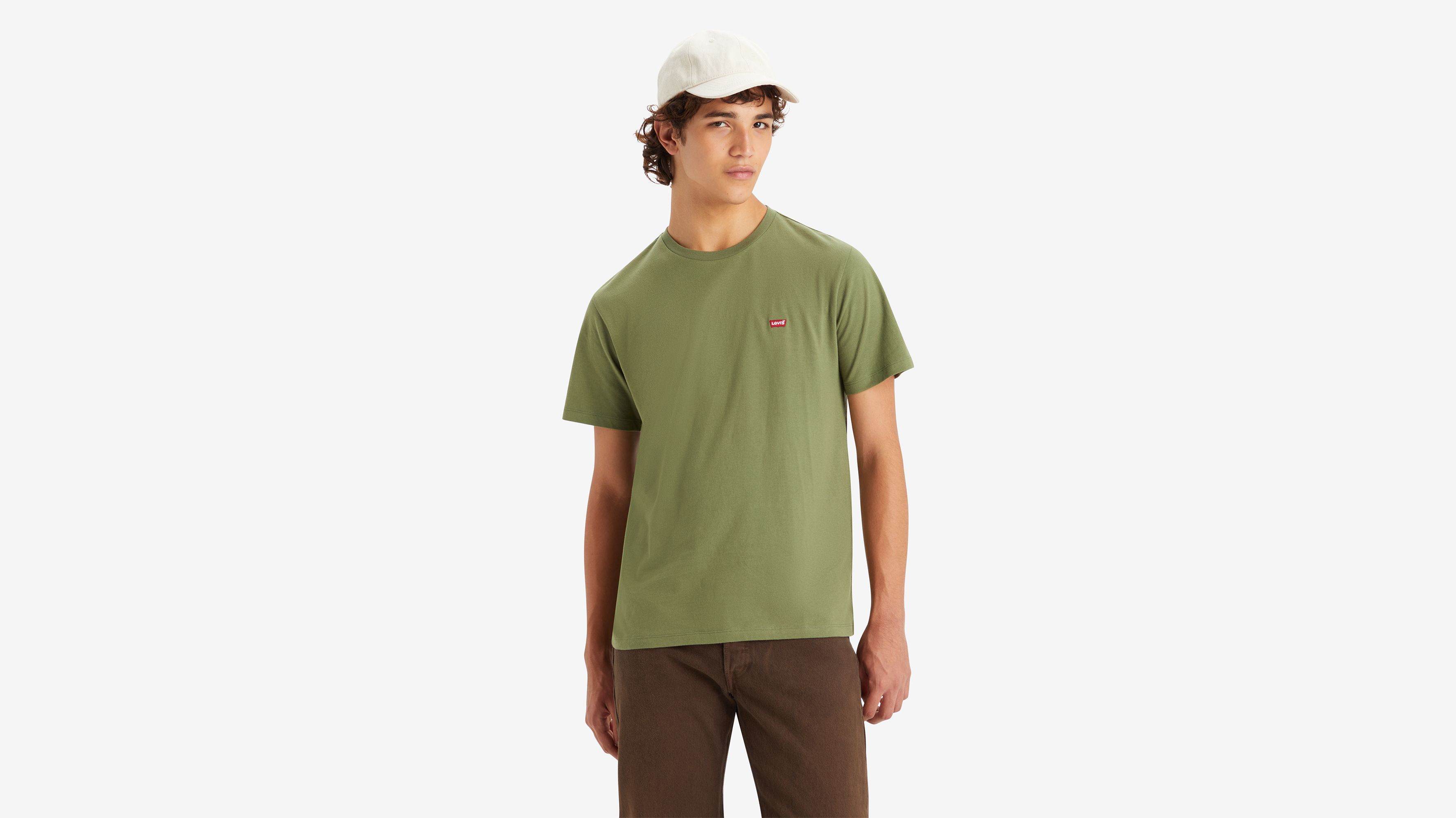 Классическая футболка Housemark с коротким рукавом Levi's, Bluish Olive - Green
Классическая футболка Housemark с коротким рукавом Levi's, Bluish Olive - Green