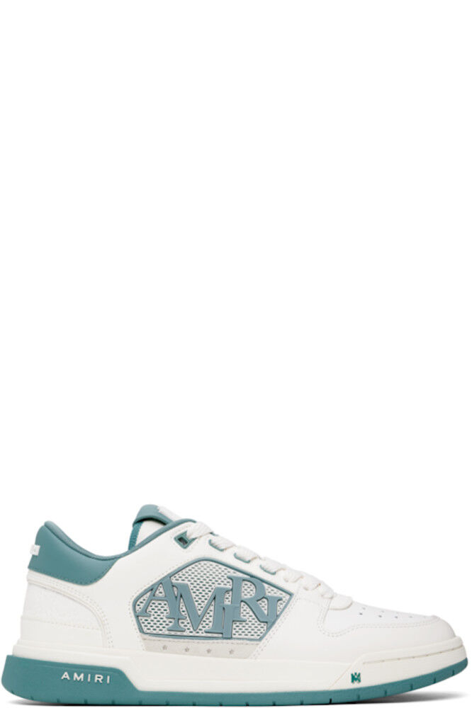 Классические низкие кроссовки белого и синего цвета AMIRI
Классические низкие кроссовки белого и синего цвета AMIRI