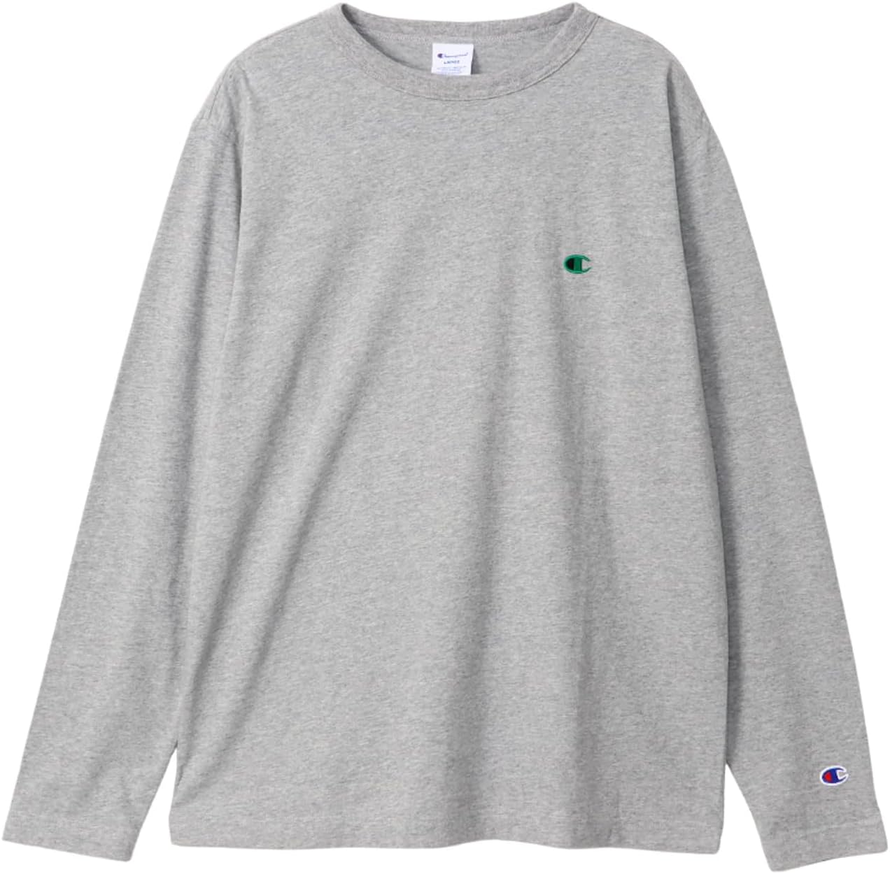 Мужская футболка с длинным рукавом Champion C8-X408, круглый вырез, 100% хлопок, вышитый логотип One-Point, классическая футболка, цвет оксфордский серый
Мужская футболка с длинным рукавом Champion C8-X408, круглый вырез, 100% хлопок, вышитый логотип One-Point, классическая футболка, цвет оксфордский серый