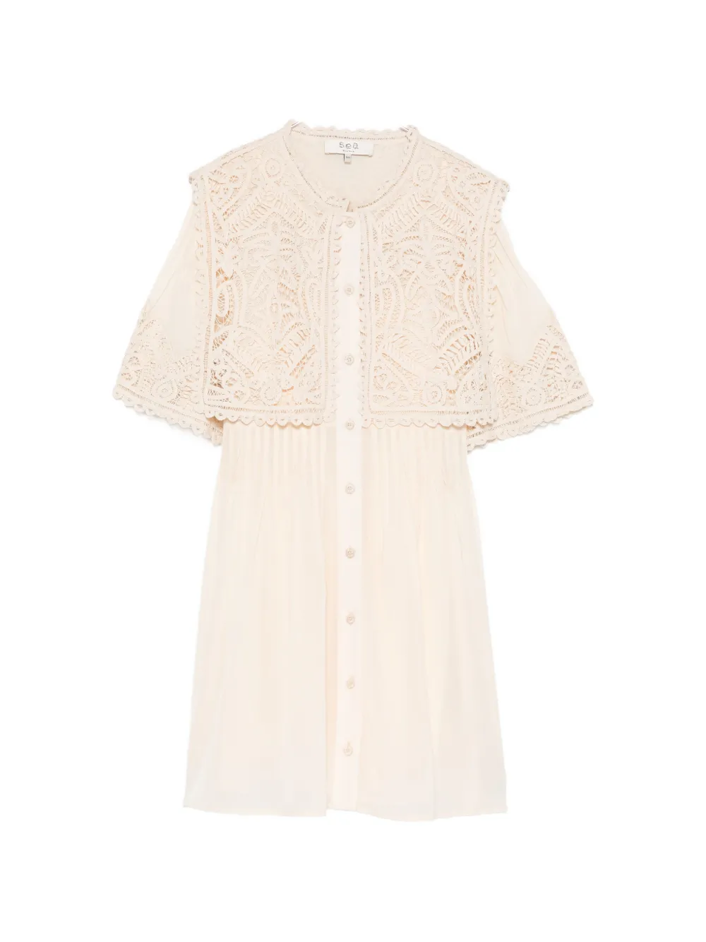 Мини-платье Adelina из кружева Sea, бежевый
Мини-платье Adelina из кружева Sea, бежевый