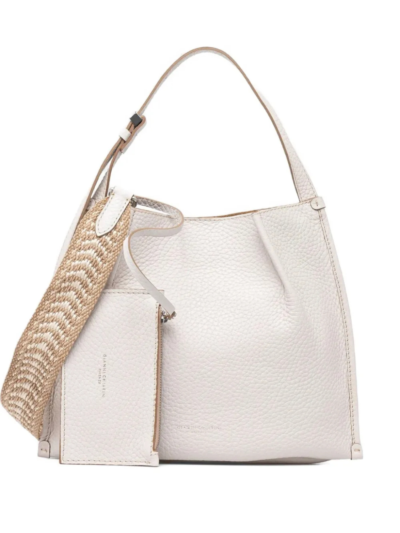 Кожаная сумка-тоут GIANNI CHIARINI, белый
Кожаная сумка-тоут GIANNI CHIARINI, белый