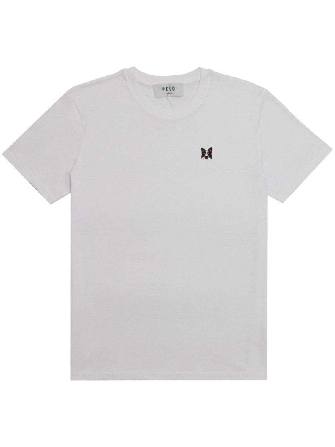 PELO FOUNDATION футболка с нашивкой «Бордер-колли», белый
PELO FOUNDATION футболка с нашивкой «Бордер-колли», белый