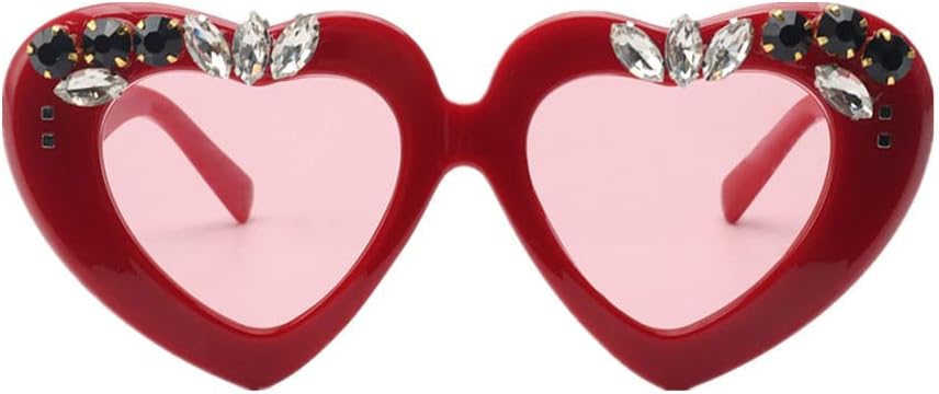 Солнцезащитные очки ICARA Bling в форме сердца, украшенные кристаллами и стразами, в стиле ретро для женщин и мужчин, модные солнцезащитные очки с бриллиантами в форме сердца, Red
Солнцезащитные очки ICARA Bling в форме сердца, украшенные кристаллами и стразами, в стиле ретро для женщин и мужчин, модные солнцезащитные очки с бриллиантами в форме сердца, Red