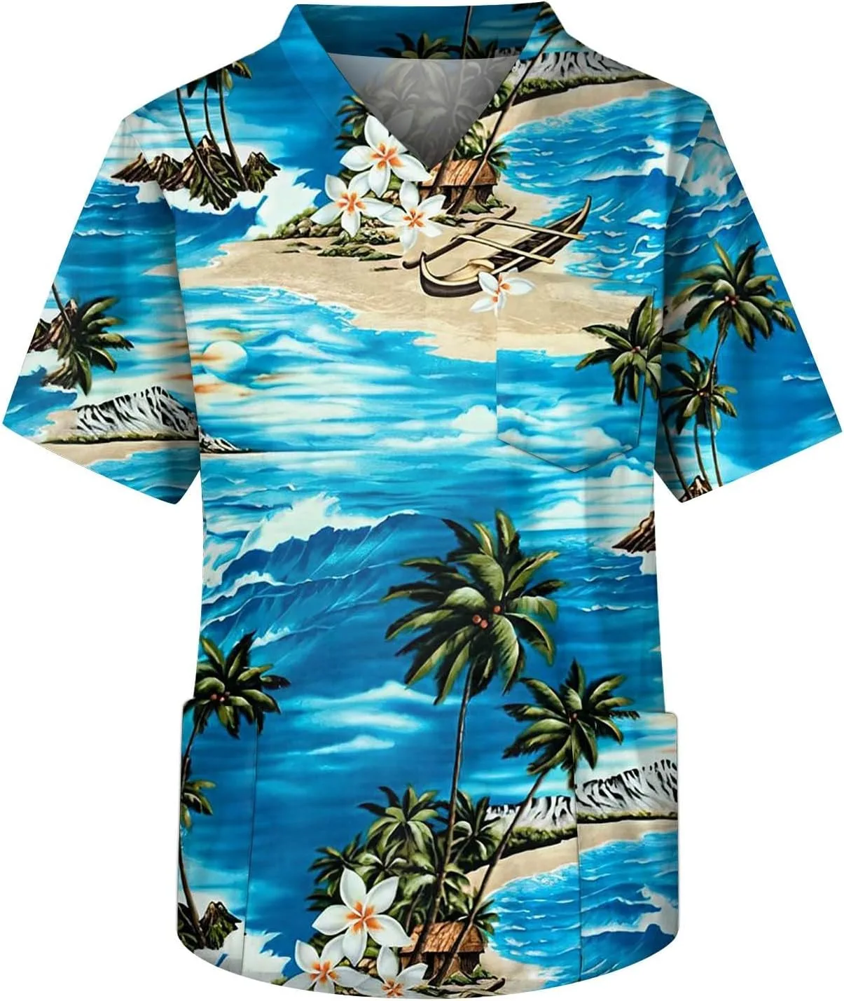 Футболка мужская летняя Hawaiian V-образным вырезом с карманом, S-5XL
Футболка мужская летняя Hawaiian V-образным вырезом с карманом, S-5XL