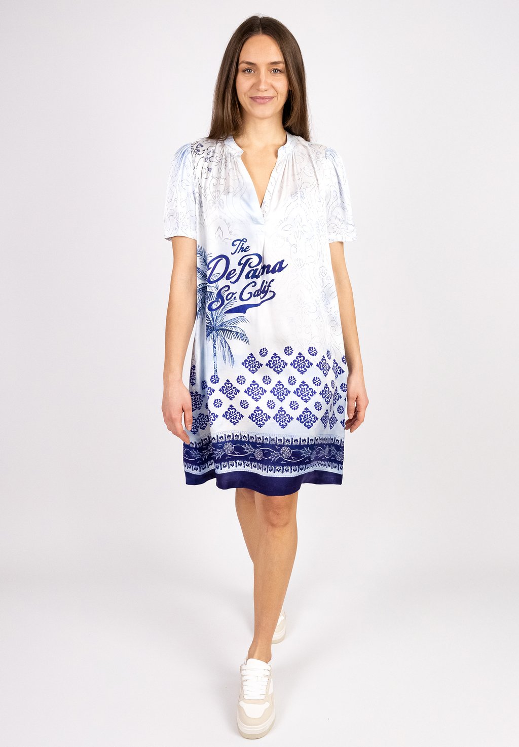 Повседневное платье DE PALMA Grace, светло-голубой
Повседневное платье DE PALMA Grace, светло-голубой