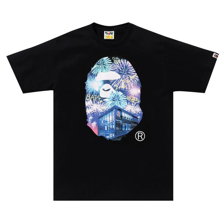 Футболка BAPE Ape Head Photo Firework Tee 'Black'
Футболка BAPE Ape Head Photo Firework Tee 'Black'