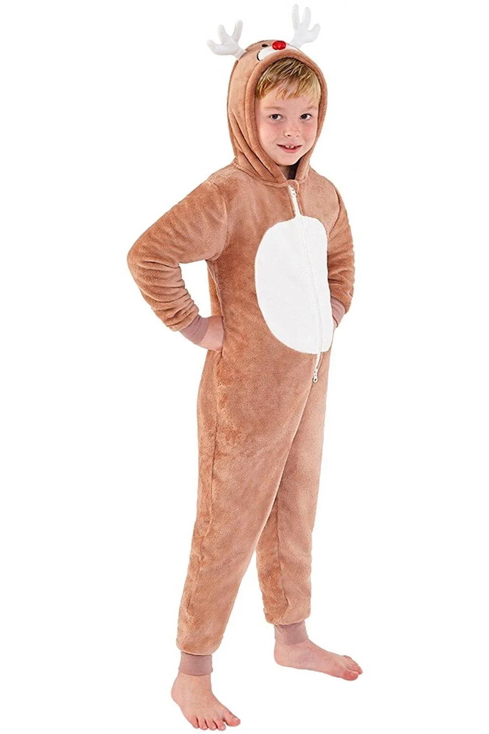 Рождественский комбинезон с оленями Festive Friends, коричневый
Рождественский комбинезон с оленями Festive Friends, коричневый