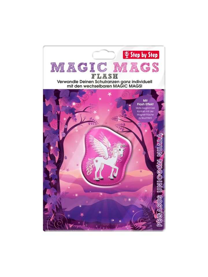 Набор аксессуаров для школьного рюкзака MAGIC MAGS в стиле Пегаса и Единорога Нуалы Step by Step, Pegasus Unicorn Nuala
Набор аксессуаров для школьного рюкзака MAGIC MAGS в стиле Пегаса и Единорога Нуалы Step by Step, Pegasus Unicorn Nuala
