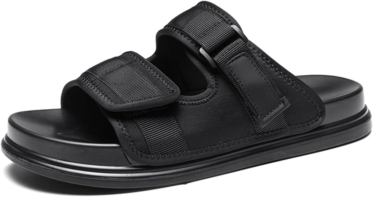 Мужские пляжные сандалии Abborora с амортизацией, дышащие сандалии для улицы, черный
Мужские пляжные сандалии Abborora с амортизацией, дышащие сандалии для улицы, черный
