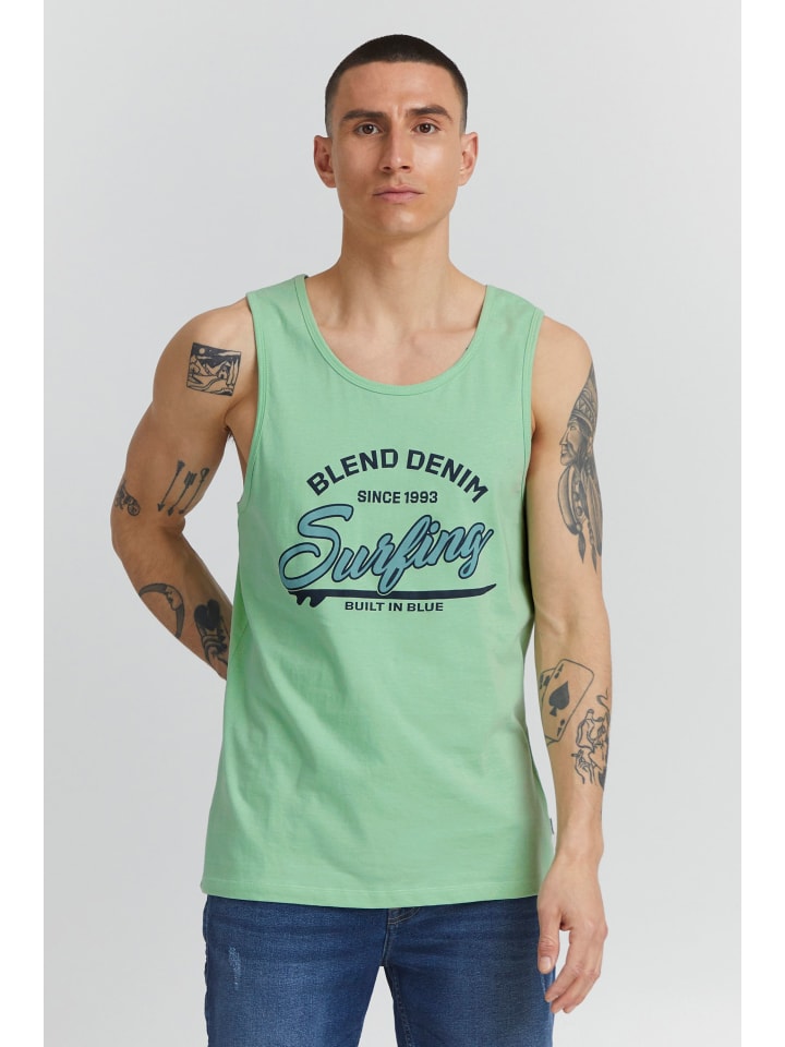 Футболка BLEND, зеленый 
Футболка BLEND, зеленый