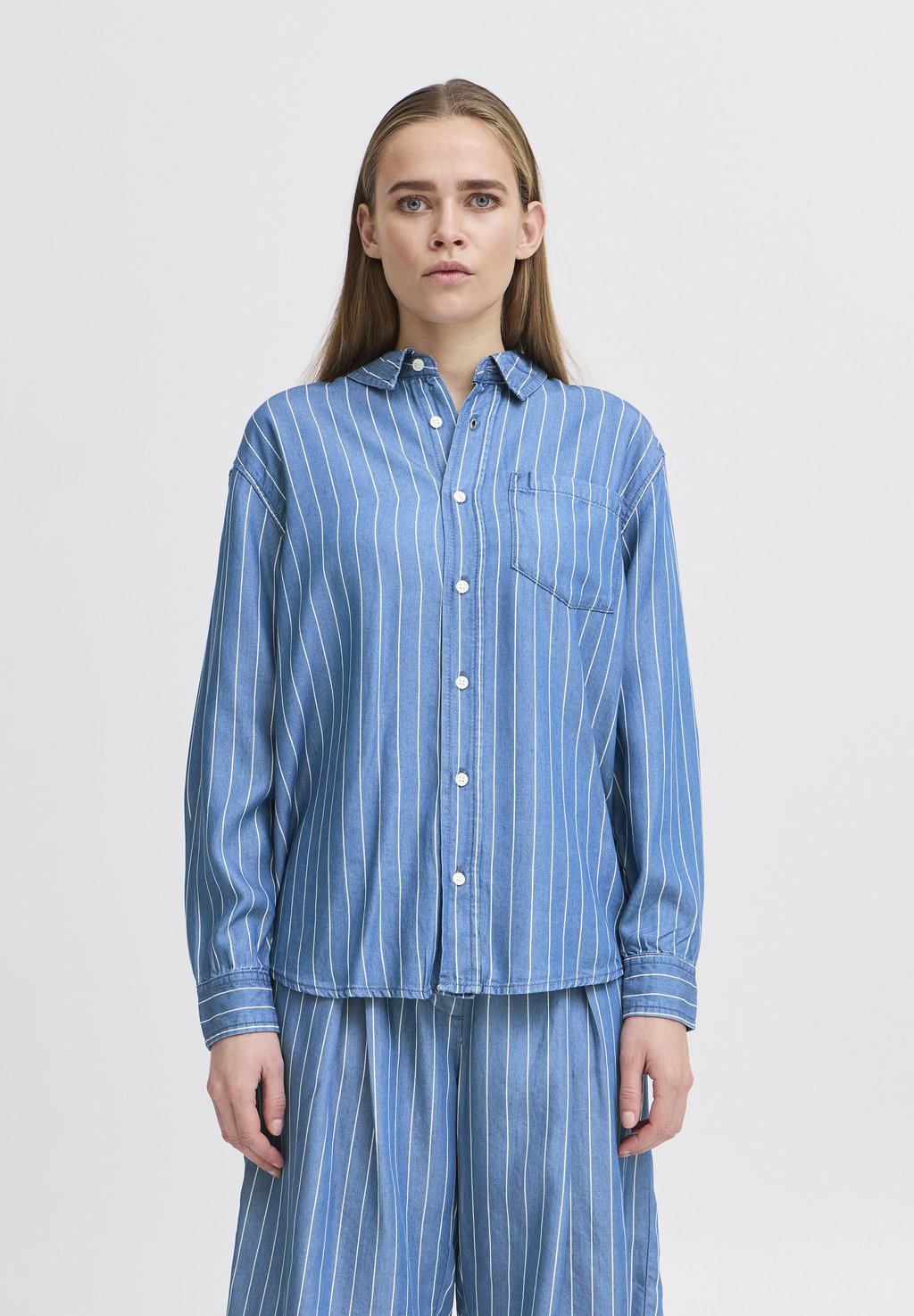 Рубашка ICHI, синий
Рубашка ICHI, синий