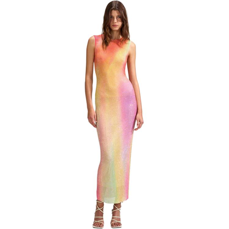 Self-portrait Женское платье-самоцвет без рукавов красный розовый смешанный цвет
Self-portrait Женское платье-самоцвет без рукавов красный розовый смешанный цвет