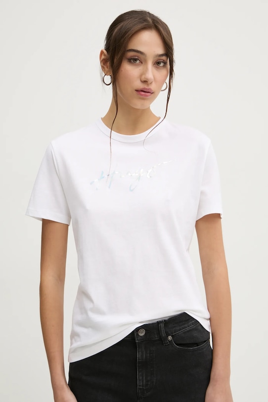 Хлопковая футболка Hugo, белый
Хлопковая футболка Hugo, белый