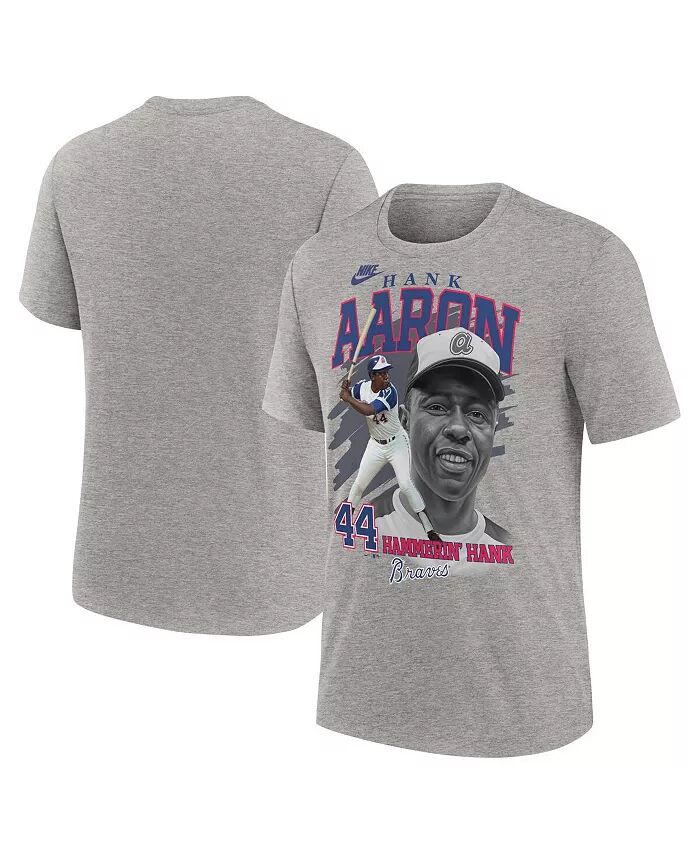 Мужская футболка Hank Aaron Heather Gray Atlanta Braves Cooperstown Collection Player Local Nike
Мужская футболка Hank Aaron Heather Gray Atlanta Braves Cooperstown Collection Player Local Nike