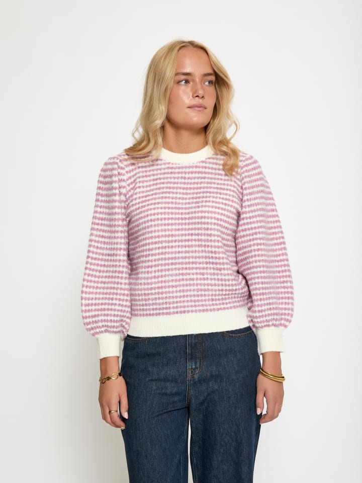 Свитер цвета Moonlight Pink Str Peppercorn
Свитер цвета Moonlight Pink Str Peppercorn