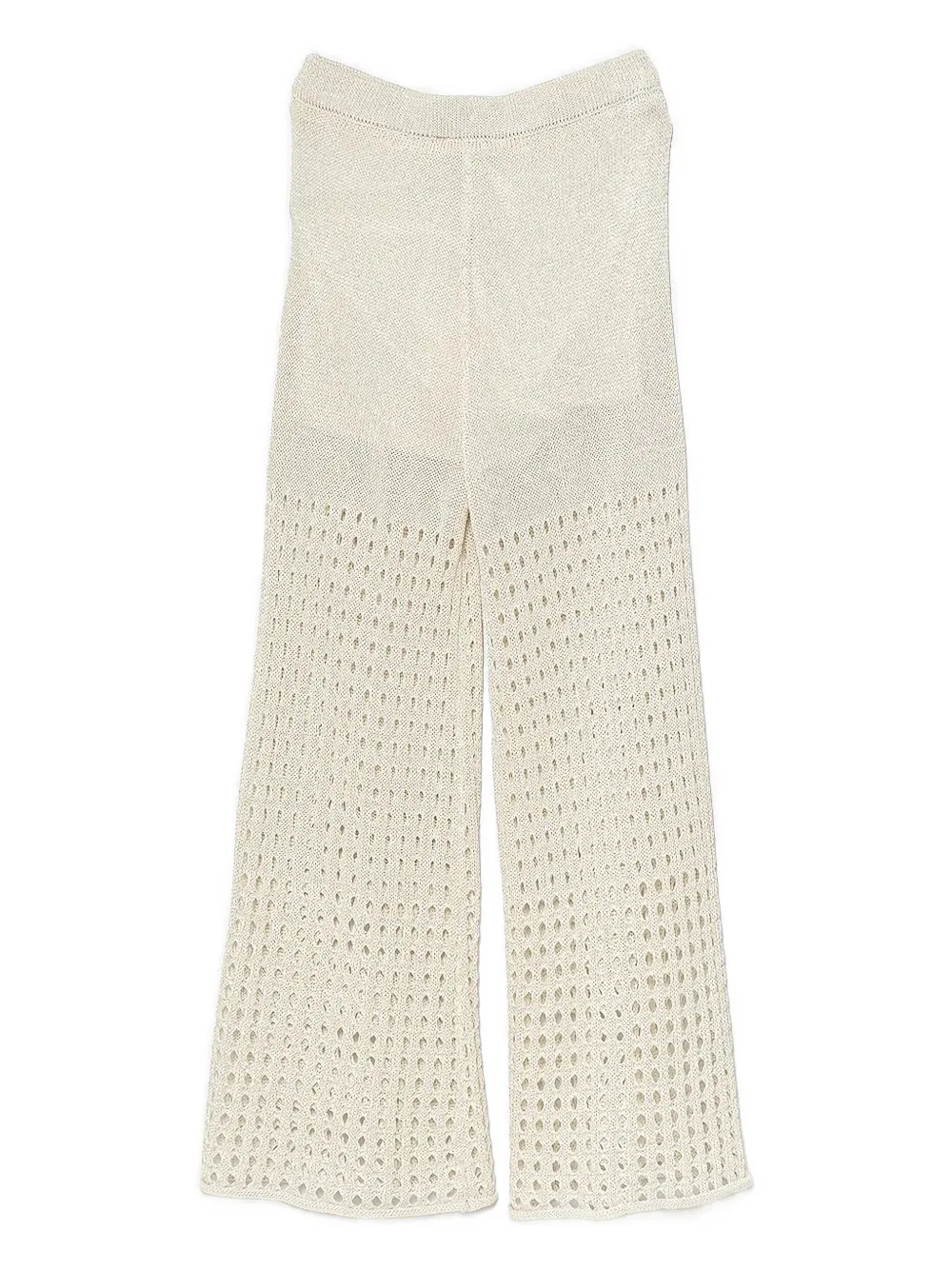 Брюки с люверсами TWINSET Kids, нейтральный 
Брюки с люверсами TWINSET Kids, нейтральный