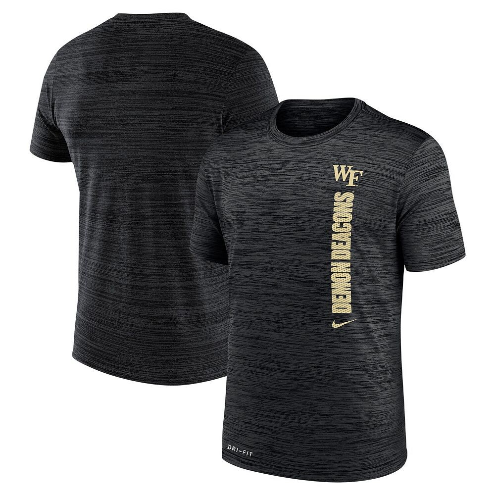 Мужская футболка Nike Black Wake Forest Demon Deacons 2024 Sideline Velocity Legend Performance, цвет Wfu Black
Мужская футболка Nike Black Wake Forest Demon Deacons 2024 Sideline Velocity Legend Performance, цвет Wfu Black