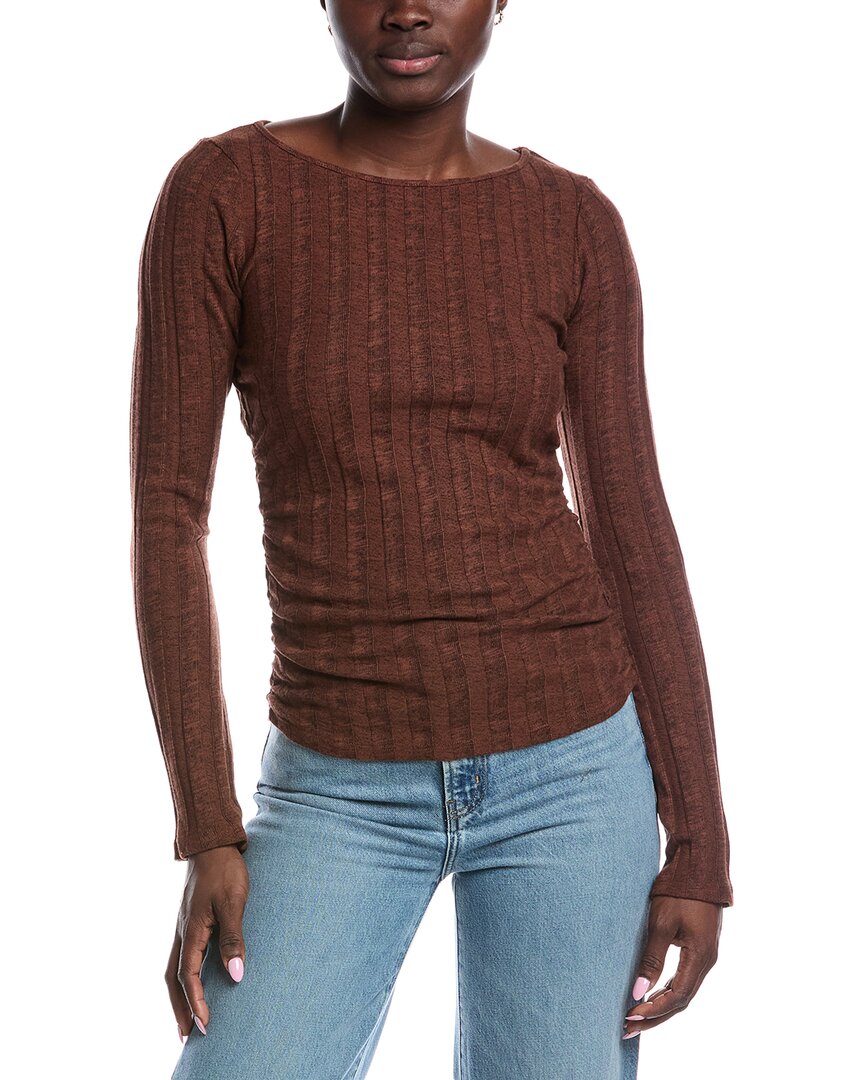 Project Social T Свитер Sanna с лодочным вырезом, коричневый
Project Social T Свитер Sanna с лодочным вырезом, коричневый