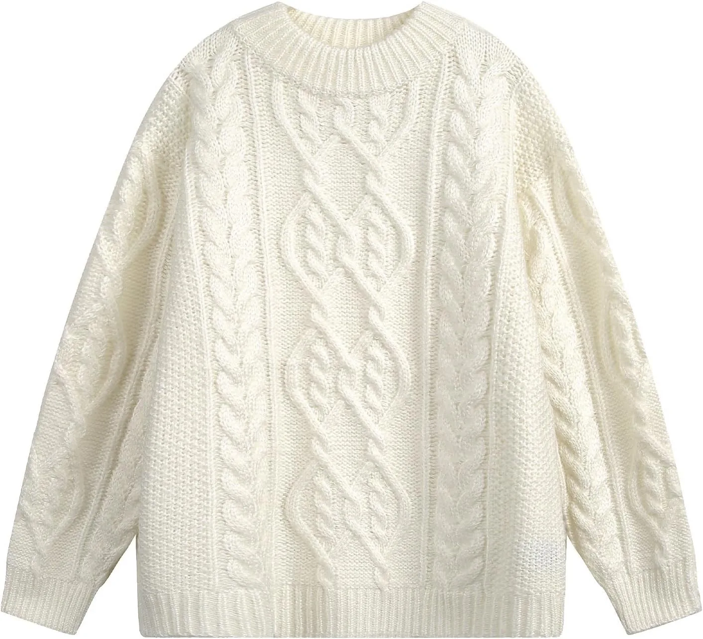 Мужской оверсайз свитер с крупной косой и витым канатом Silent Vortex
Мужской оверсайз свитер с крупной косой и витым канатом Silent Vortex