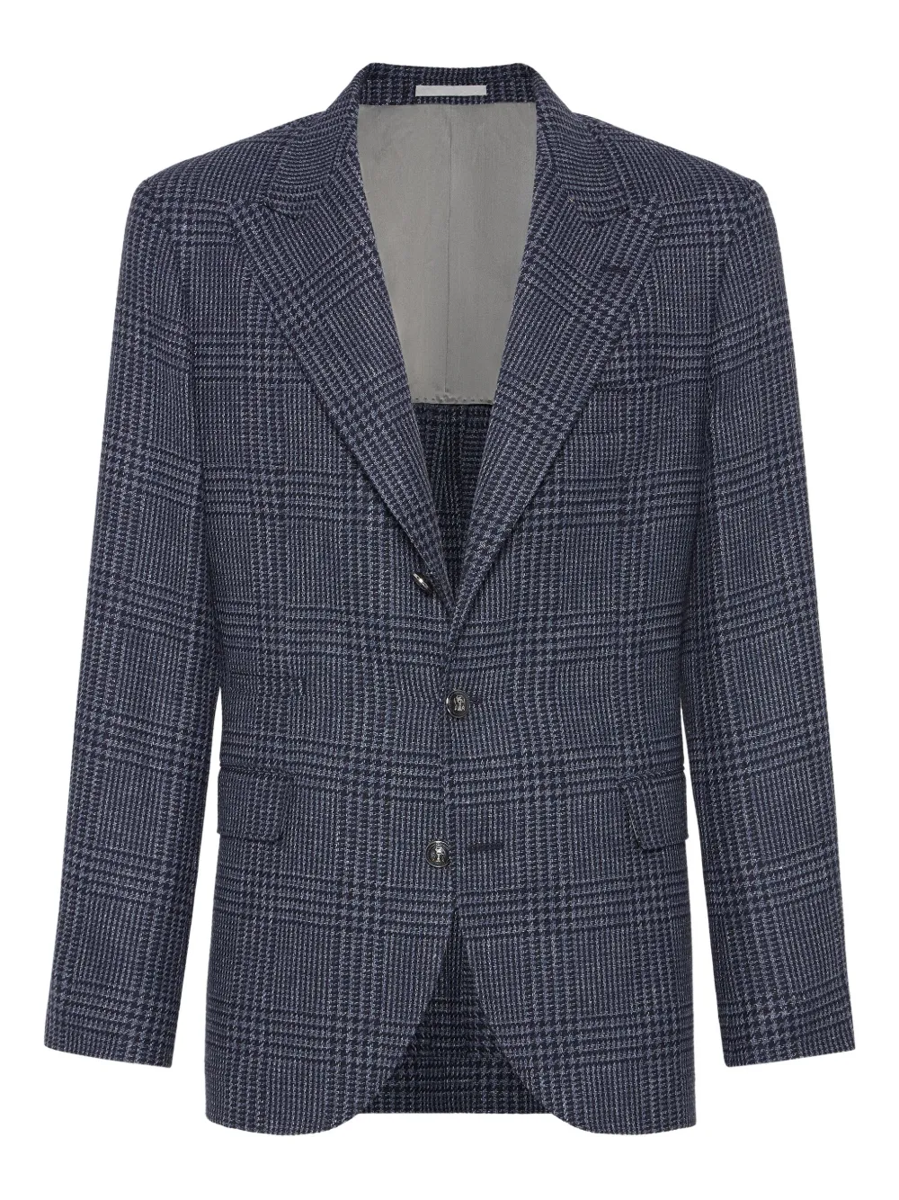 Блейзер в клетку «Принц Уэльский» Brunello Cucinelli, синий
Блейзер в клетку «Принц Уэльский» Brunello Cucinelli, синий