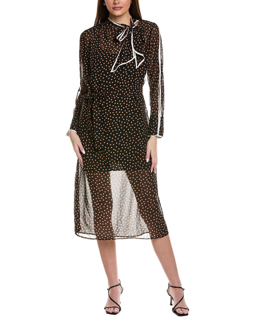 Платье миди с принтом Reiss Aria Spot, черный
Платье миди с принтом Reiss Aria Spot, черный