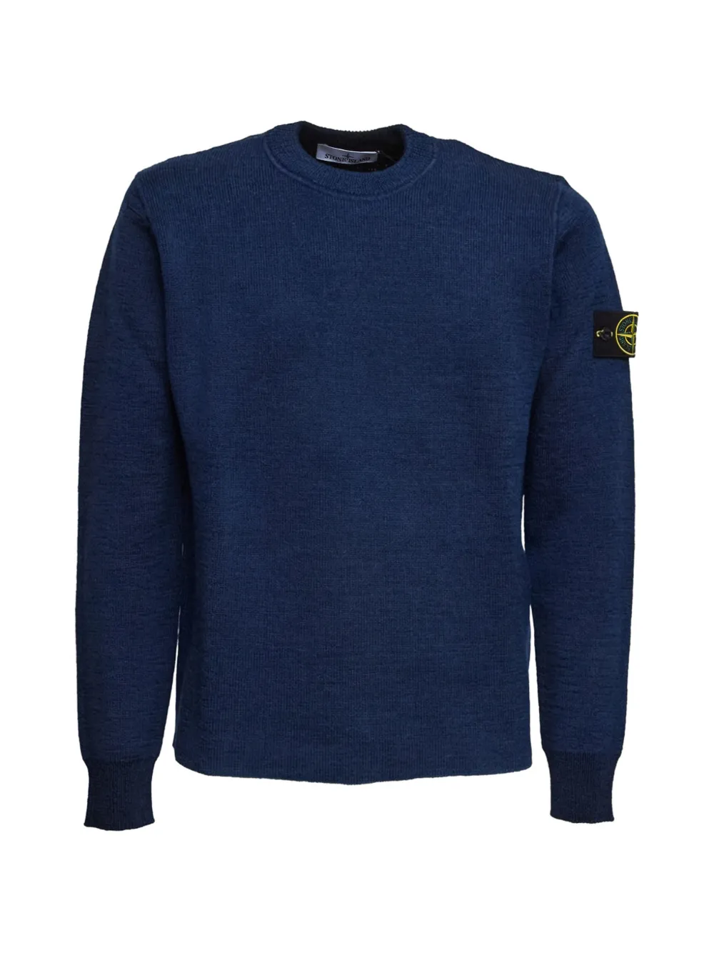 Рифленый свитер с нашивкой Stone Island, синий
Рифленый свитер с нашивкой Stone Island, синий