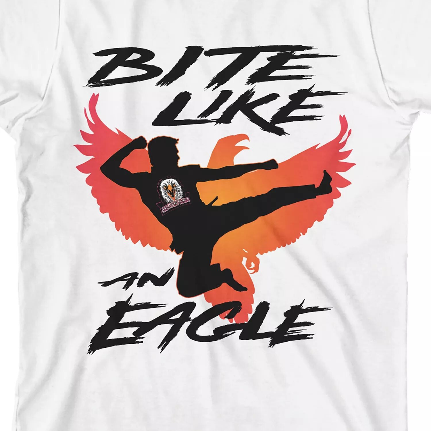 Футболка с рисунком Cobra Kai Bite Like An Eagle для мальчиков 8–20 лет Licensed Character
Футболка с рисунком Cobra Kai Bite Like An Eagle для мальчиков 8–20 лет Licensed Character