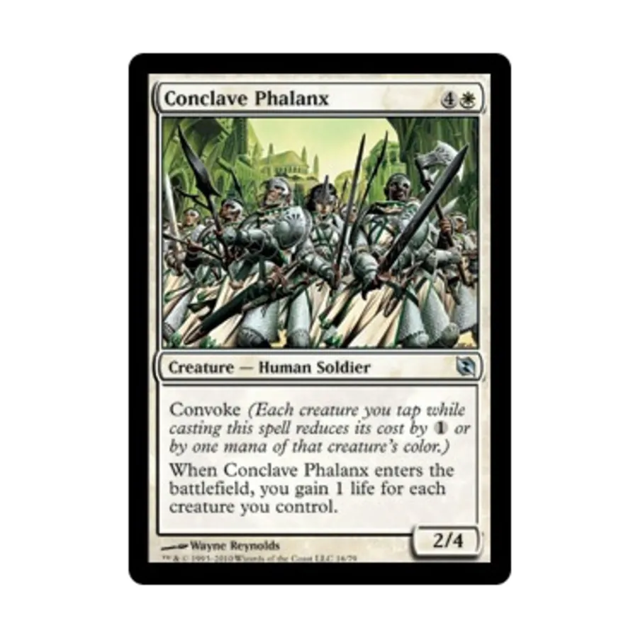 CCG Фаланга Конклава (U), MTG - Duel Decks - Elspeth vs. Tezzeret
CCG Фаланга Конклава (U), MTG - Duel Decks - Elspeth vs. Tezzeret