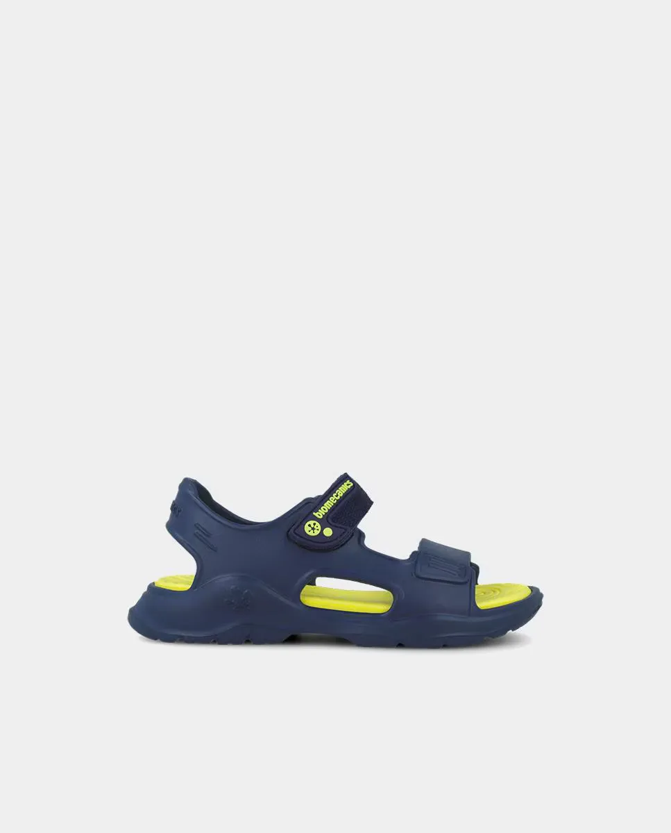 Детские открытые пляжные сандалии с двойной застежкой на кнопки Biomecanics, тёмно-синий
Детские открытые пляжные сандалии с двойной застежкой на кнопки Biomecanics, тёмно-синий