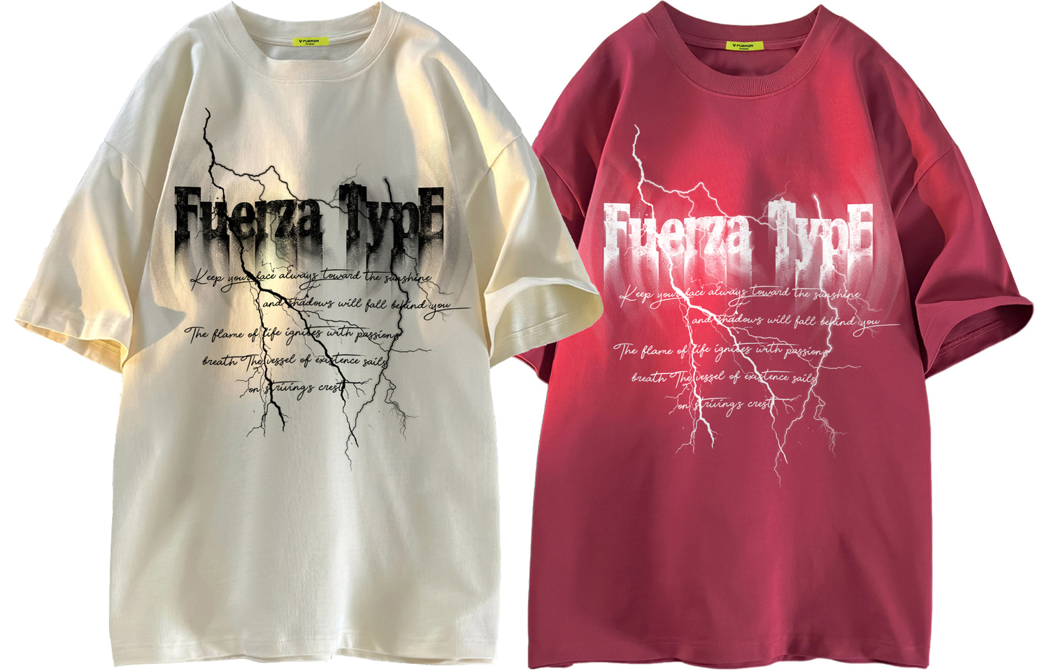 Футболка унисекс FUERZA, 2 Pack (Apricot+Burgundy)
Футболка унисекс FUERZA, 2 Pack (Apricot+Burgundy)