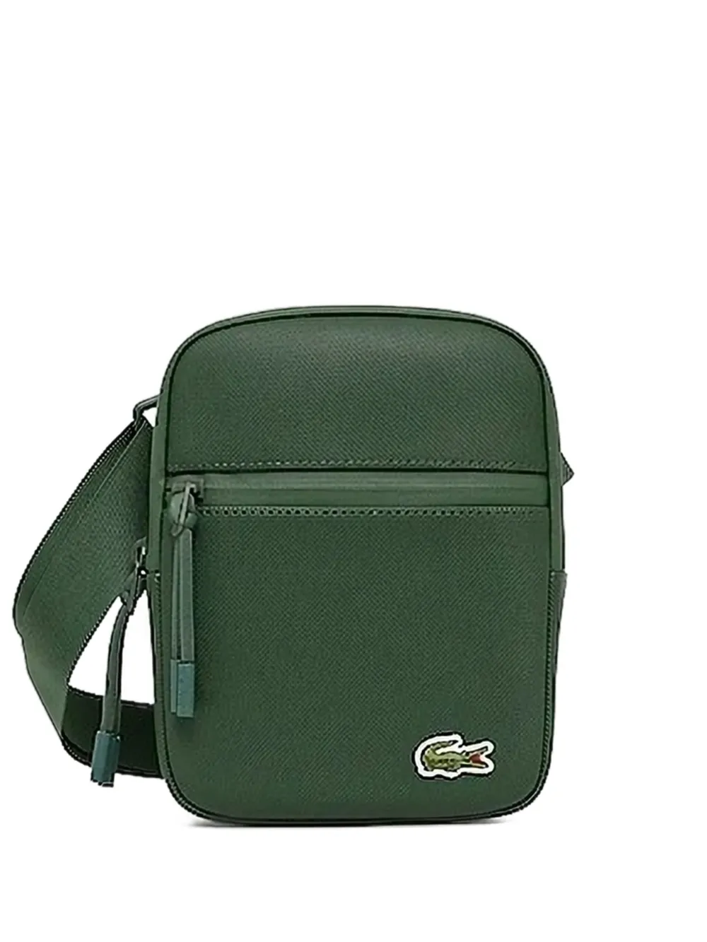 Сумка-мессенджер с тисненым логотипом Lacoste, зеленый
Сумка-мессенджер с тисненым логотипом Lacoste, зеленый