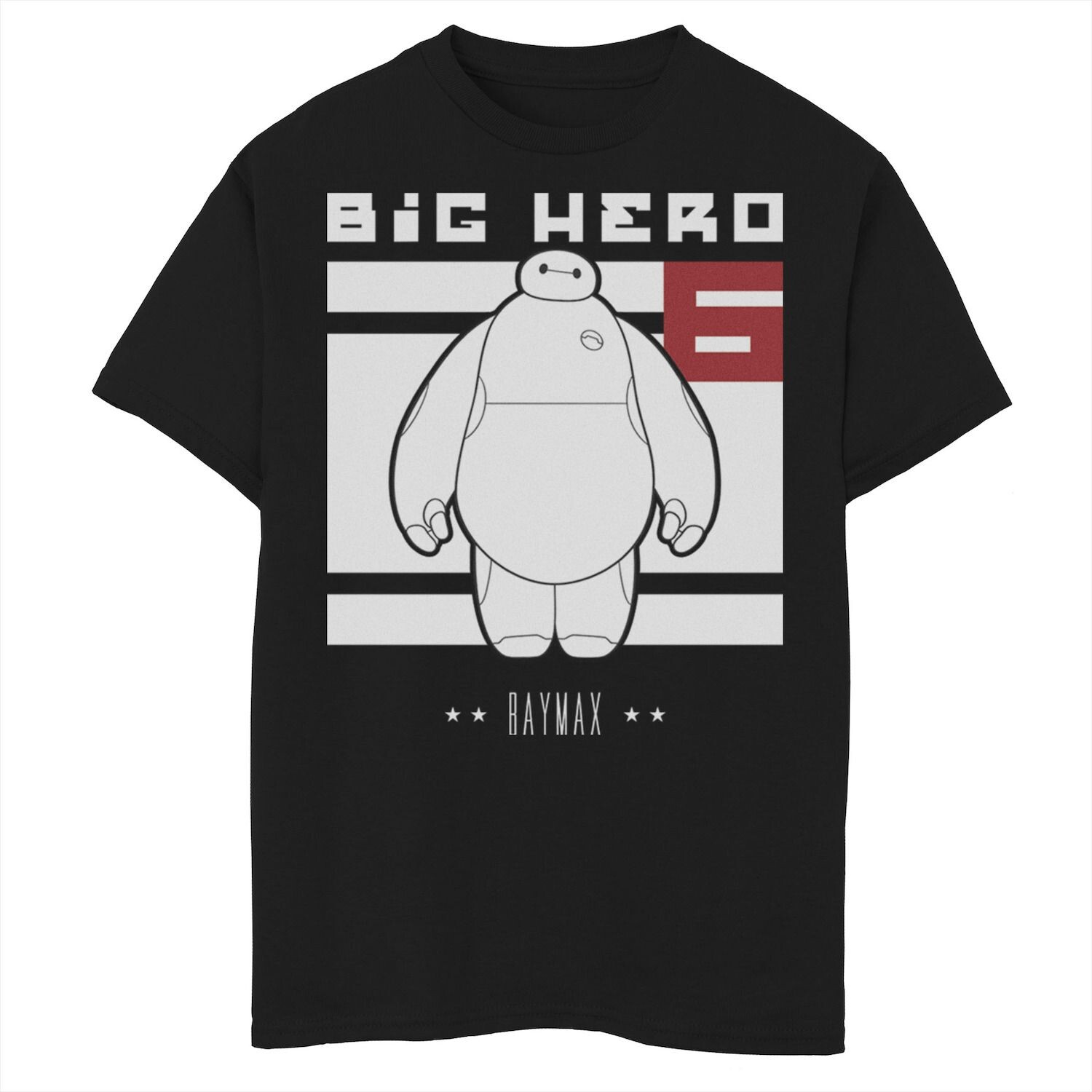 Футболка Disney's Big Hero 6 с рисунком Baymax для мальчиков 8–20 лет Disney, черный
Футболка Disney's Big Hero 6 с рисунком Baymax для мальчиков 8–20 лет Disney, черный