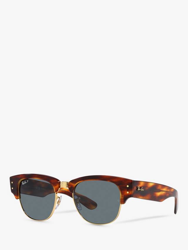 RB0316S мужские солнцезащитные очки Mega Clubmaster Polarised Oval Ray-Ban, Striped Havana
RB0316S мужские солнцезащитные очки Mega Clubmaster Polarised Oval Ray-Ban, Striped Havana