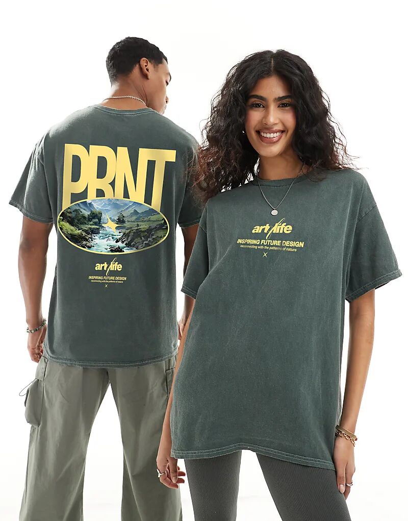 Футболка с вдохновляющим дизайном будущего от PRNT в зеленом цвете
Футболка с вдохновляющим дизайном будущего от PRNT в зеленом цвете