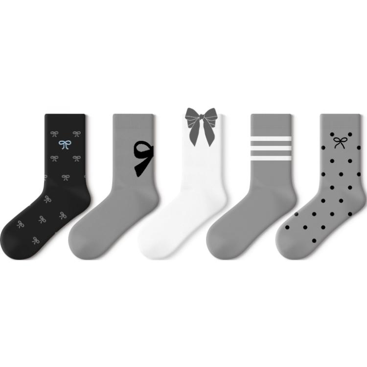 Носки Crew Unisex, набор из 5 пар Primeet, 5-pack (серый trendy socks)
Носки Crew Unisex, набор из 5 пар Primeet, 5-pack (серый trendy socks)