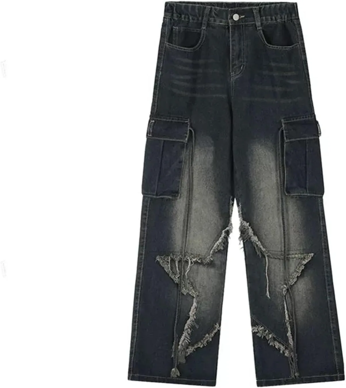 Ретро джинсы Star для женщин с карманами и шнуровкой, прямые свободные UICIOP
Ретро джинсы Star для женщин с карманами и шнуровкой, прямые свободные UICIOP