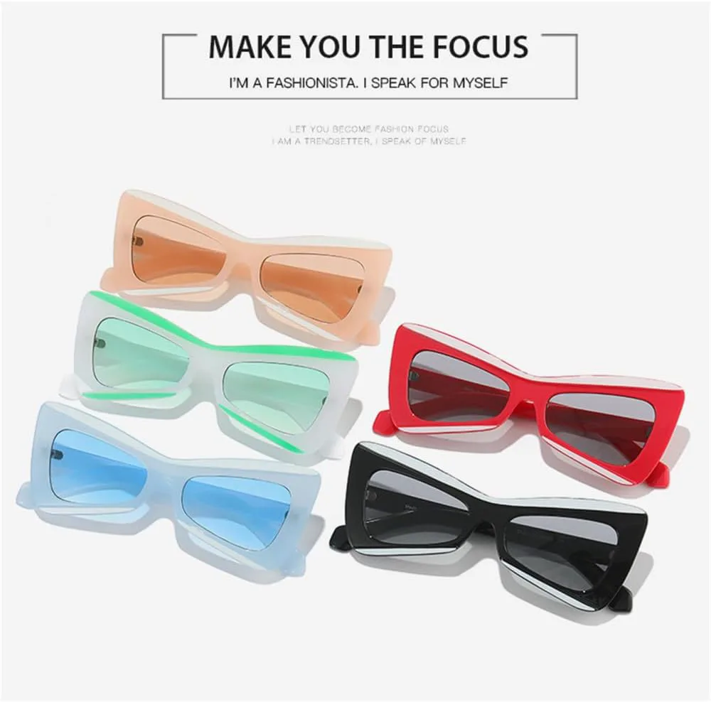 Женские солнцезащитные очки «кошачий глаз» с поликарбонатными линзами и оправой в винтажном стиле для вечеринок, защита от ультрафиолета UV400 MTZJH, C3
Женские солнцезащитные очки «кошачий глаз» с поликарбонатными линзами и оправой в винтажном стиле для вечеринок, защита от ультрафиолета UV400 MTZJH, C3