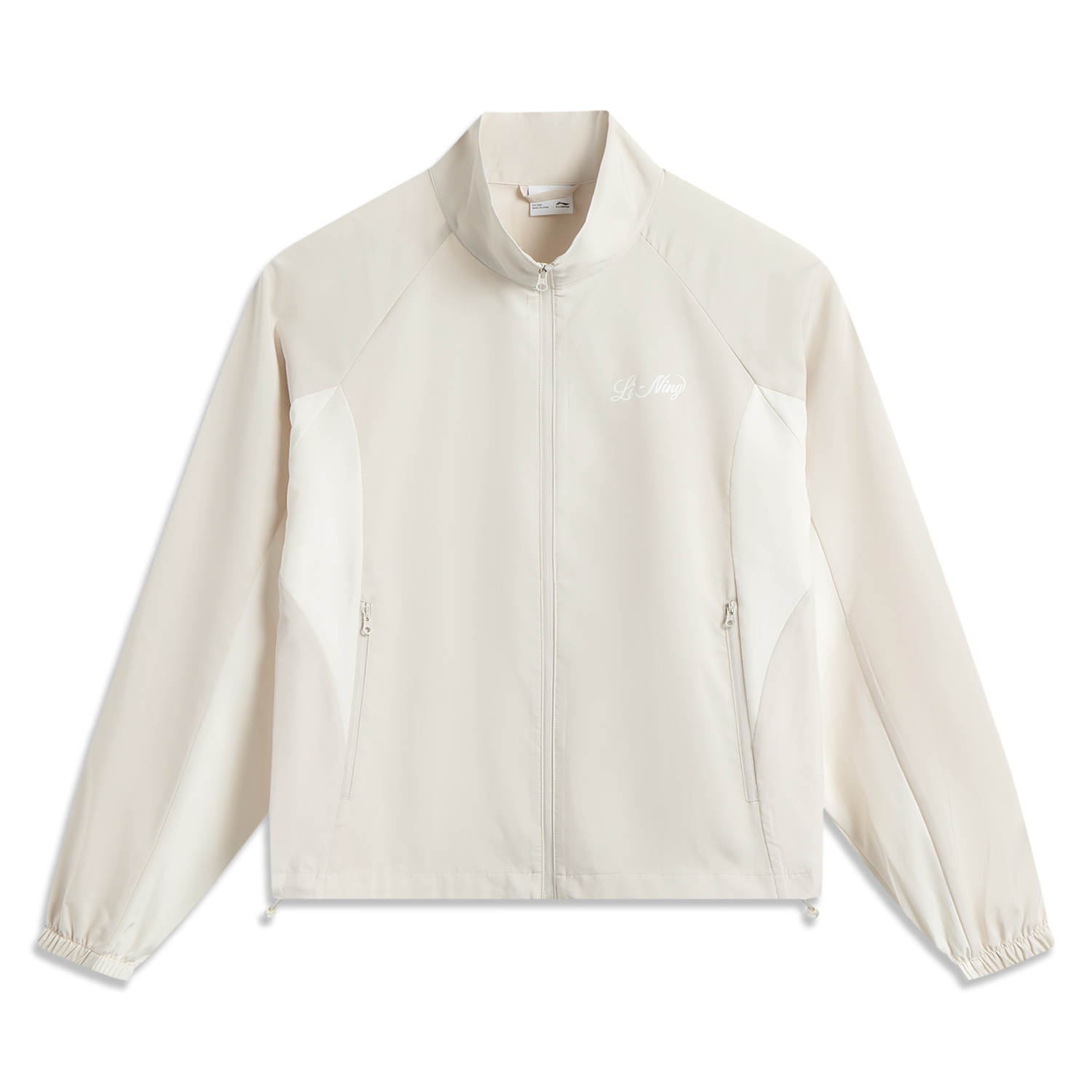 LINING Спортивное пальто женское гравий бело-серое, Gravel White Gray 
LINING Спортивное пальто женское гравий бело-серое, Gravel White Gray