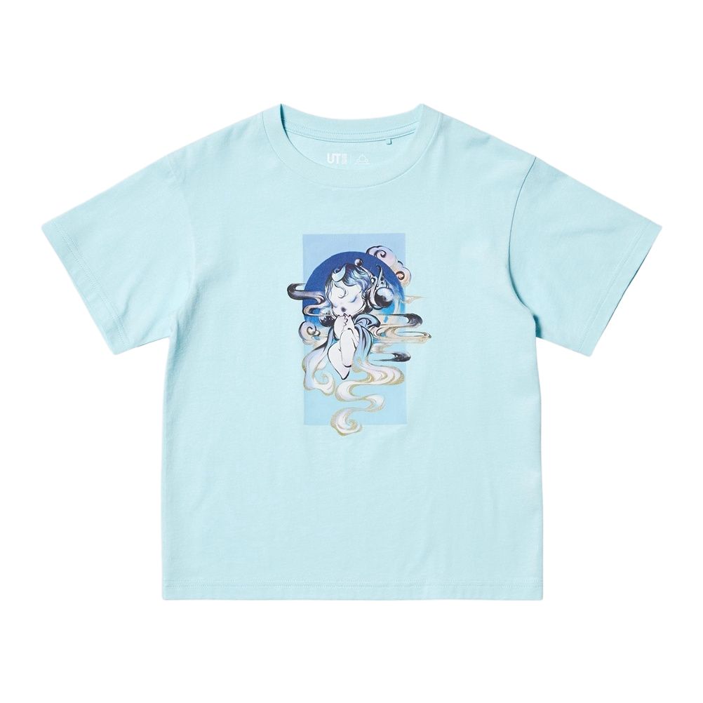 Pop Mart, Collaboration футболка SS25 UT для детей 3-7 лет UNIQLO, светло-зеленый
Pop Mart, Collaboration футболка SS25 UT для детей 3-7 лет UNIQLO, светло-зеленый