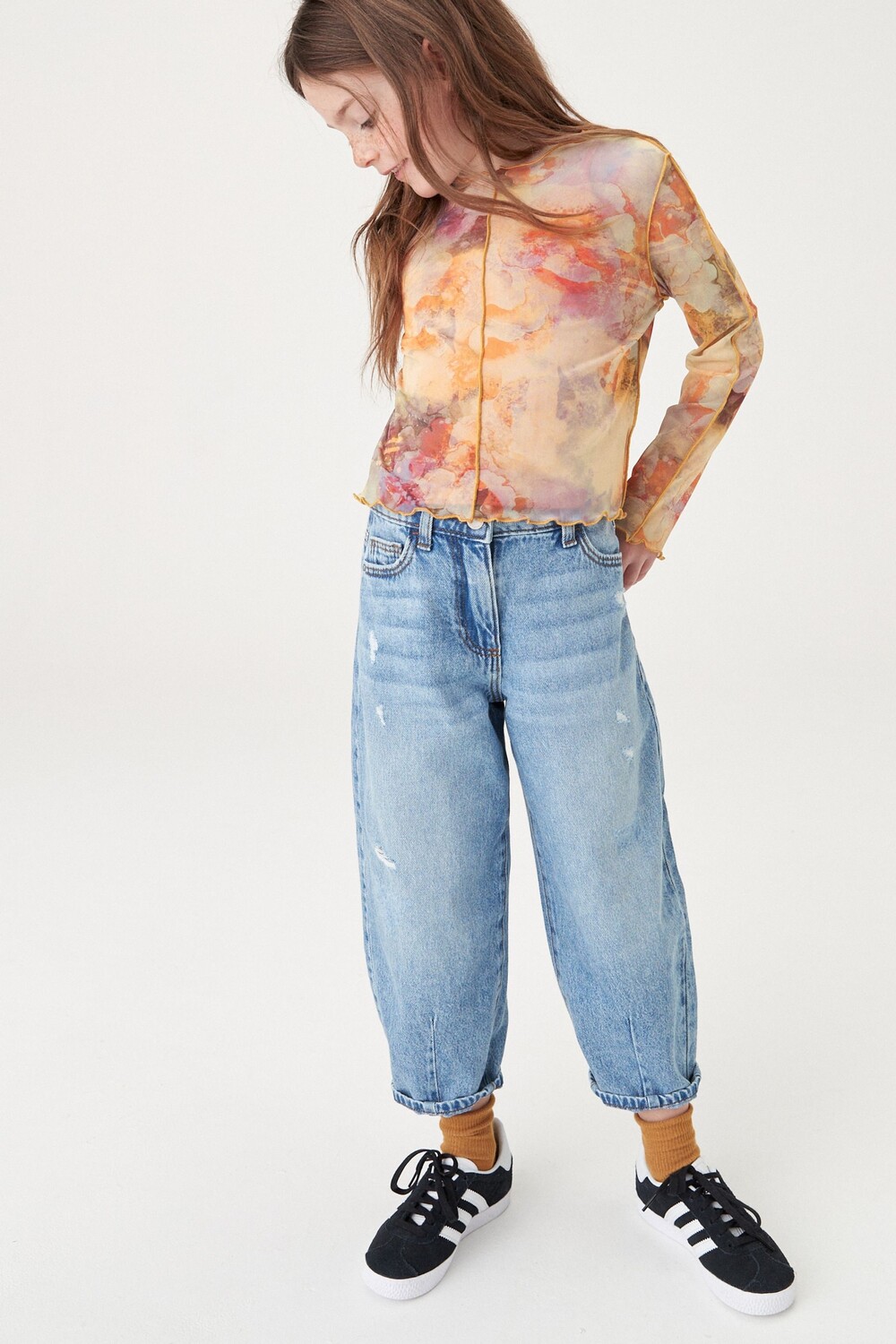 Сетчатая футболка с длинными рукавами (3–16 лет) Next, оранжевый
Сетчатая футболка с длинными рукавами (3–16 лет) Next, оранжевый