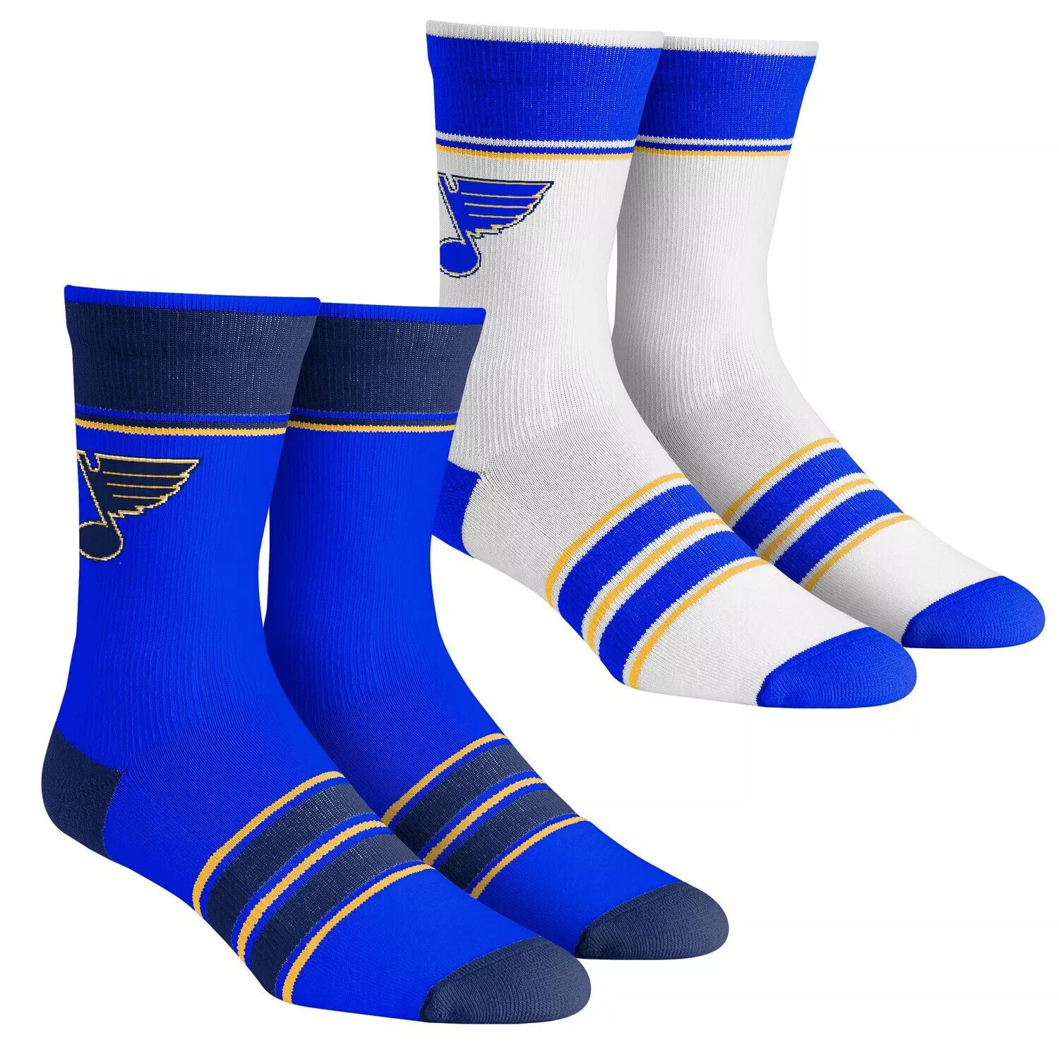 Комплект из 2 носков в несколько полосок Youth Rock Em Socks St. Louis Blues Team Crew Unbranded
Комплект из 2 носков в несколько полосок Youth Rock Em Socks St. Louis Blues Team Crew Unbranded