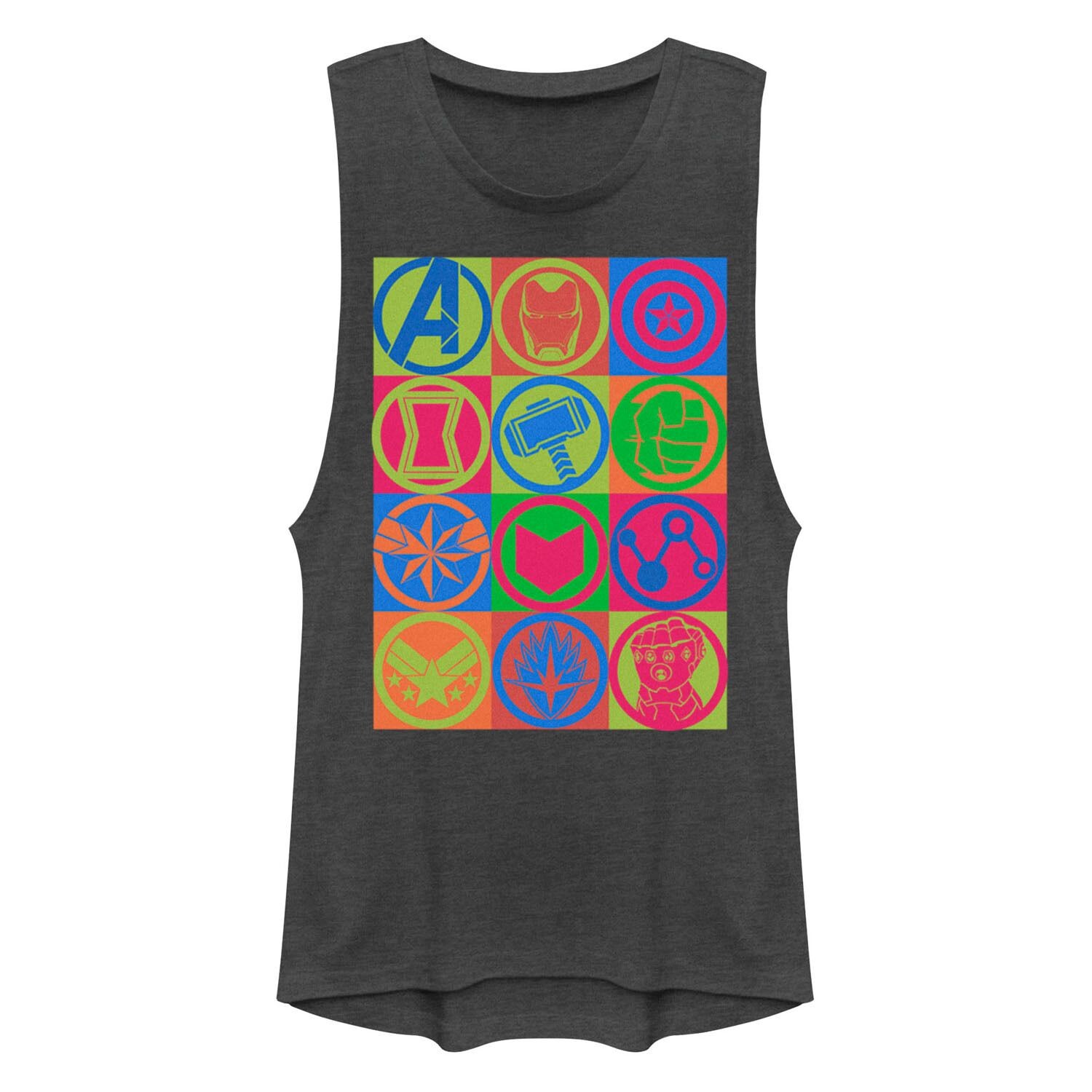 Мстители Marvel для юниоров: эндшпиль, красочный символ, мускулистый танк Licensed Character 
Мстители Marvel для юниоров: эндшпиль, красочный символ, мускулистый танк Licensed Character