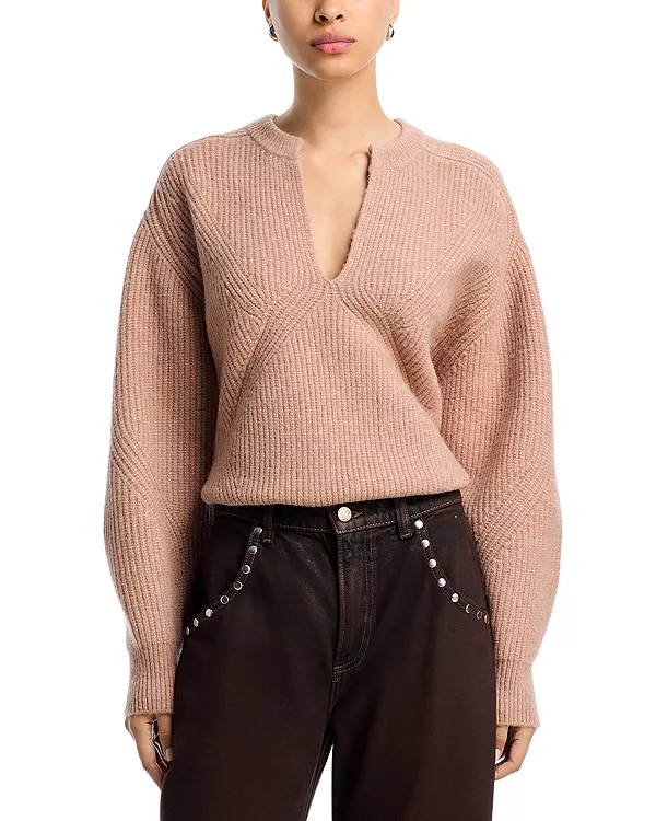 Свитер с V-образным вырезом - эксклюзив Aqua, коричневый
Свитер с V-образным вырезом - эксклюзив Aqua, коричневый