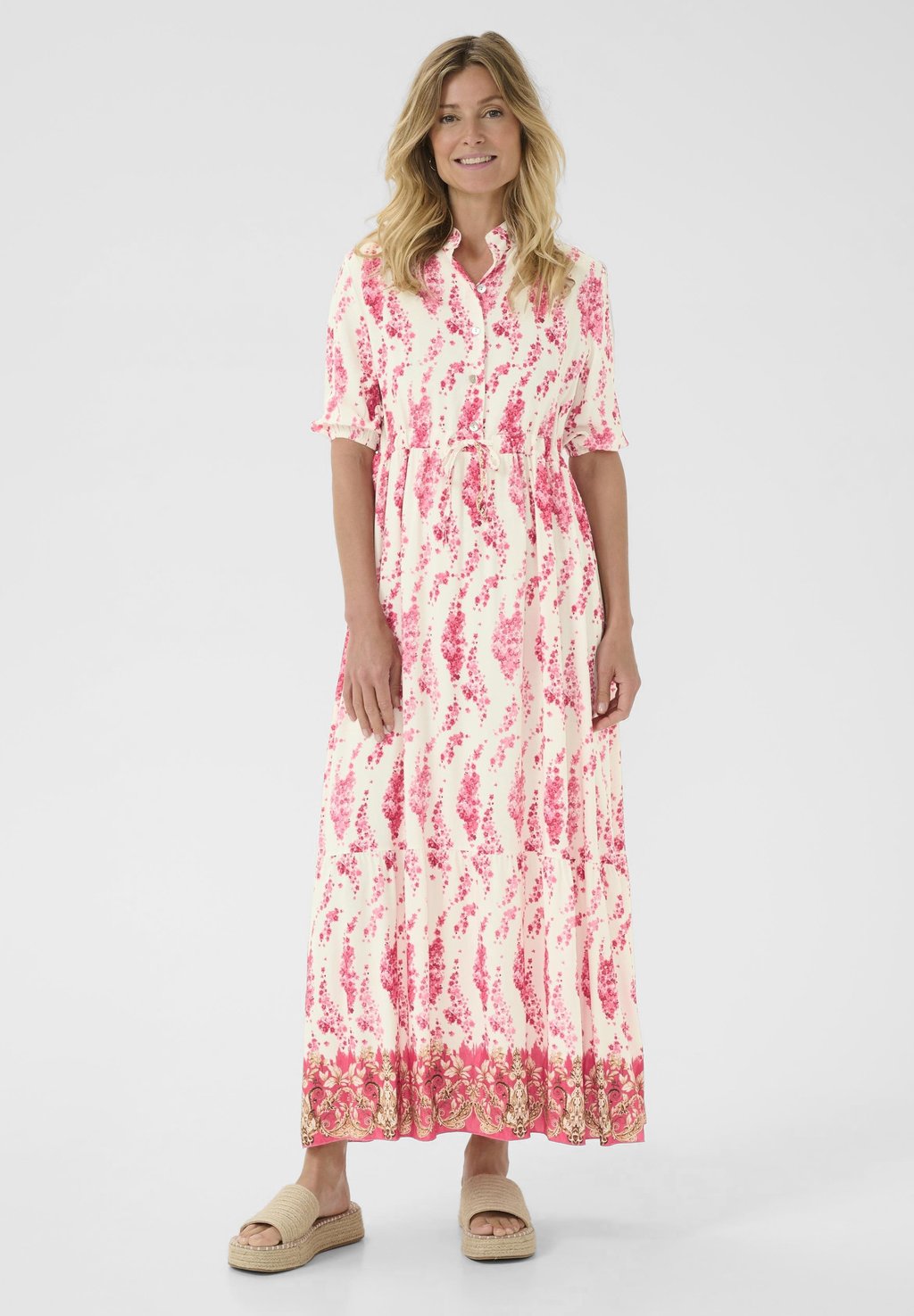 Длинное платье CRAlora Cream, фуксия
Длинное платье CRAlora Cream, фуксия